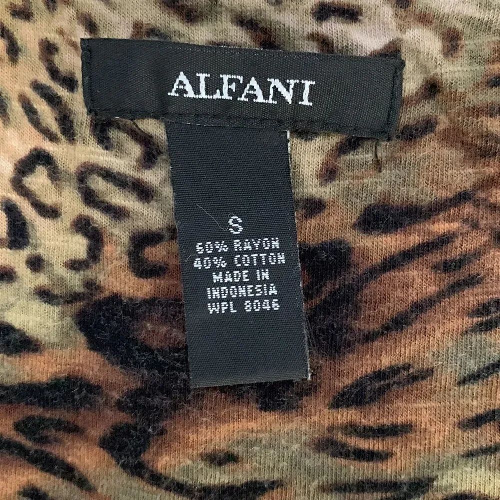 Alfani Women’s Enimals Print Sleeveless Top Size S - Picture 5 of 5